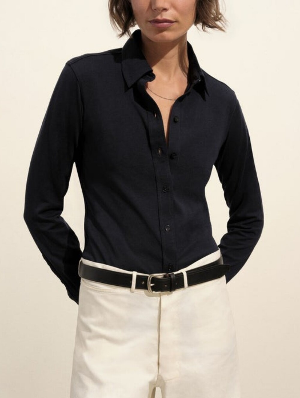 Buck Mason Fluid Jersey Bungalow Shirt